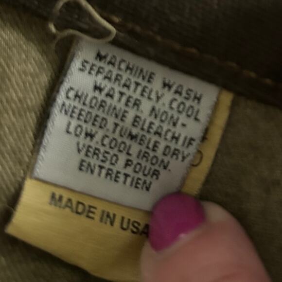 Marithe Francois Girbaud VTG Skinny Cowboy Jean Womens 7/8 Olive Green Brown NEW - Picture 7 of 9